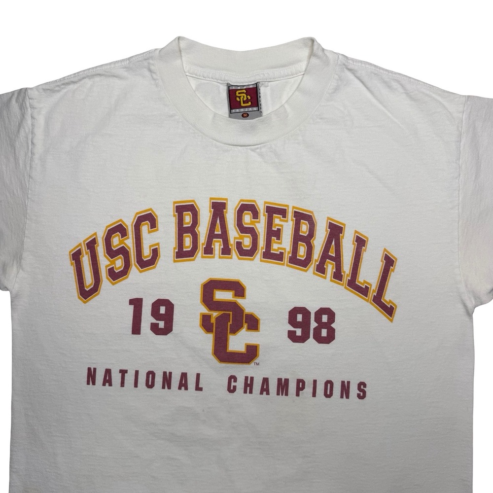 Vintage 90s USC Trojans‎ college baseball Nike shirt
